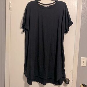 Plus size dress black